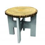 Log Round Table Top Mold – 3' with Table Leg Mold