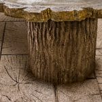 Heavy Bark Log Liner for 24" Concrete Form Tube